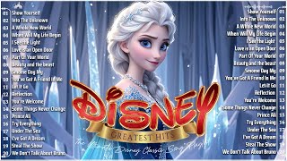 Disney Princess Songs ❄️Walt Disney Songs You Should Listen To Once In Your Life🌸ElsaMoanaRapunzel [upl. by Augie]