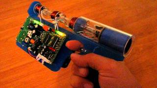 3 Stage Coilgun Pistol Using Emag Controller Kit [upl. by Nader]