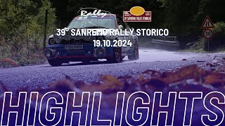 CIRAS  39° Sanremo Rally Storico  Highlights Day 1 [upl. by Michelsen]