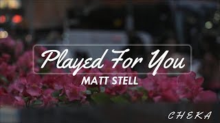 Matt Stell  Prayed For You Lyrics [upl. by Asillem]