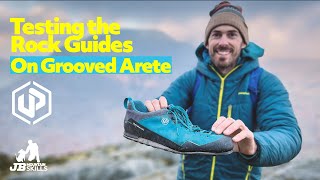 Review of the Unparallel Rock Guide Approach Shoes on Grooved Arete East Face of Tryfan [upl. by Ax]