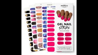 Tuto Pose de Gel Nail Strips bandes de gel semi durcies [upl. by Aicnom117]