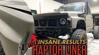 Raptor Liner Paint Job [upl. by Nodnar]