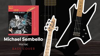 Michael Sembello  Maniac bass cover [upl. by Arraic475]