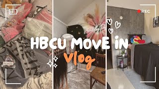 HBCU COLLEGE MOVE IN DAY VLOG claflin university  room tour hair appointment move in  more [upl. by Krucik]