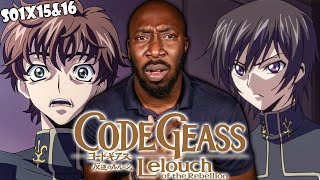 Code Geass Season 1 Episodes 15 amp 16 Reaction  SUZAKU IS A WHAT [upl. by Notsehc]