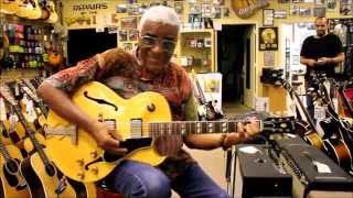 Jazz Legend Phil Upchurch stops by Normans Rare Guitars [upl. by Odetta465]