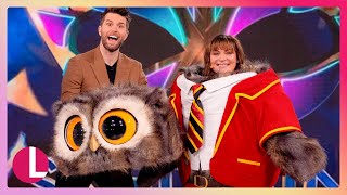 The Masked Singer’s Owl Is Revealed It’s Our Very Own Lorraine  Lorraine [upl. by Elleiand]