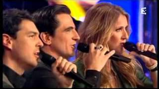 Stentors amp Celine Dion  Sous Le Vent  In Live  02 12 2012 [upl. by Molahs]