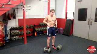 How To Dumbbell Deadlift [upl. by Goddard]