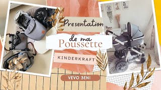 POUSSETTE KINDERKRAFT 👶🏻 ON LA MONTE ENSEMBLE 🫶🏻 [upl. by Hannahs747]