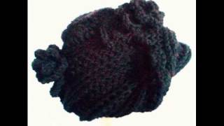 KIMBERLY Unique Crochet Tricorn Hat in Black [upl. by Gimpel]