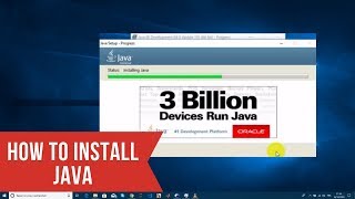 How To  Install Java JDK on Windows 10  With JAVAHOME [upl. by Anelyak]