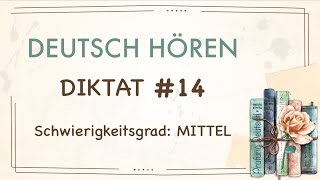 DIKTAT 14  DU und SIE  Deutsche lernen mit Hören und Schreiben  A1 A2 B1 B2 C1 [upl. by Hayyifas]