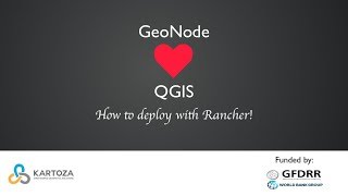 How to set up GeoNode with QGIS backend on Rancher [upl. by Yecniuq]