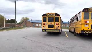 Bus Lot Tours 12 Forbush High School [upl. by Ellerrehs]