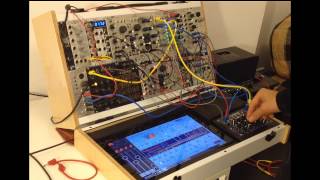 Madrona Labs Aalto in a modular setup Thursday 21 [upl. by Ahsenev]