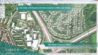 CadnaA Noise Mapping Video [upl. by Maloney113]