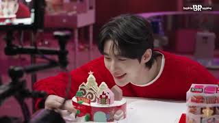 Baskin robbins Koreas IG update cristmas holiday Byeonwooseok✖️Baskin robbins🌲🌲 [upl. by Ma]