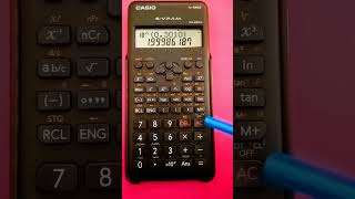 Find Antilog in Scientific Calculator math shorts [upl. by Recneps19]