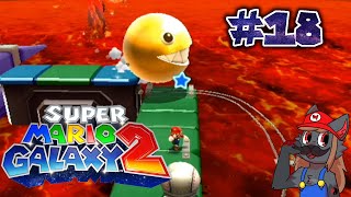 Kettenhund auf Schienen  Part 18 Lets Play Mario Galaxy 2 German [upl. by Dranel976]