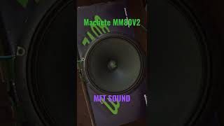 Machete MM80V2  Ses Testi  Sound test machete deafbonce mm80v2 mftsound midrange [upl. by Darcee]