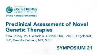 NACFC 2022  S21 Preclinical Assessment of Novel Genetic Therapies [upl. by Sissie]