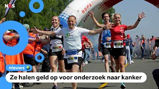 Hardlopers rennen 500 kilometer voor het goede doel [upl. by Fortunato]