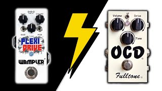 Fulltone OCD v14 🆚 Wampler Plexi Drive Mini [upl. by Bascio]