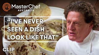 Marcos Taste Test  MasterChef Australia  MasterChef World [upl. by Esdnyl734]