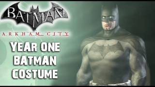 Batman Arkham City  Year One Costume [upl. by Nosnirb307]