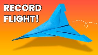 Jak Zrobić Niesamowity Samolot z Papieru  Lata Najdalej 🚀✈️ Prosty Tutorial DIY  PAPER AIRPLANE [upl. by Laertnom]