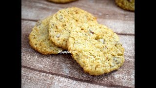 Receta casera de las Galletas de Avena y Coco [upl. by Attalanta]