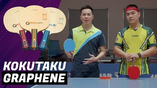 Kokutaku Graphene Review  Table Tennis Review TTR [upl. by Devitt]