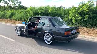 Custom BMW E30 quotM5quot Coupe  S38B36 Engine Swap   Exhaust Sound [upl. by Diaz27]