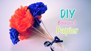 DIY Fête des mères Bouquet de fleurs en Papier [upl. by Elana935]