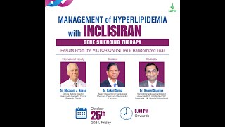 Management of Hyperlipidemia with INCLISIRAN [upl. by Dahsar]