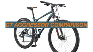 2021 GT Aggressor Comparison What’s The Difference Between all 3 bikes [upl. by Arebma]