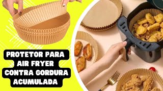 COMO MANTER SUA AIR FRYER SEMPRE LIMPA COM FORRÓ ANTI GORDURA [upl. by Hiller55]