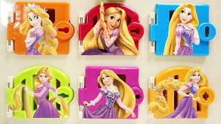 Rapunzel Surprise Trapped Doors Disney Tangled Princess [upl. by Dlanar283]