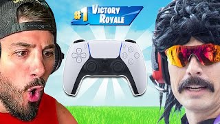 Making Dr Disrespect play on controller OG Fortnite [upl. by Adnolor504]