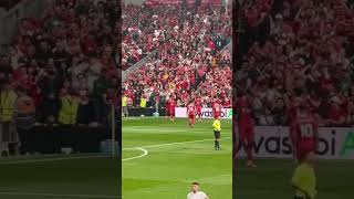 Liverpool Fans reaction to Nunez goal vs Bournemouth [upl. by Bilbe173]