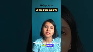 Day in Life of Data Engineer 2024  Daily Activities of Big Data Engineer shorts datascience [upl. by Eppillihp]