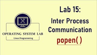 Program for InterProcess Communication using popen  pclose [upl. by Nauquf]