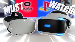 Oculus Quest 2 VS PSVR  Same Price BIG DIFFERENCE [upl. by Andrea]