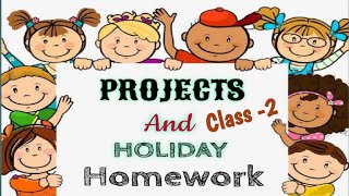 Holiday homework class 2 [upl. by Hoffert]