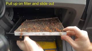 How to Change the Cabin Air Filter on a Hyundai Tucson 2005  2015 [upl. by Amitak]