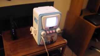 Frozen Karaoke machine with monitor [upl. by Eneryc]