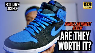 The Secret Is Out  Air Jordan 1 High OG “Royal Blue Reimaginedquot  Review amp On Feet [upl. by Narmi]