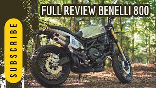 How to ride cheap yet cool and stylish a motorcycle Meet the Benelli Leoncino 800 trail [upl. by Hepsibah425]